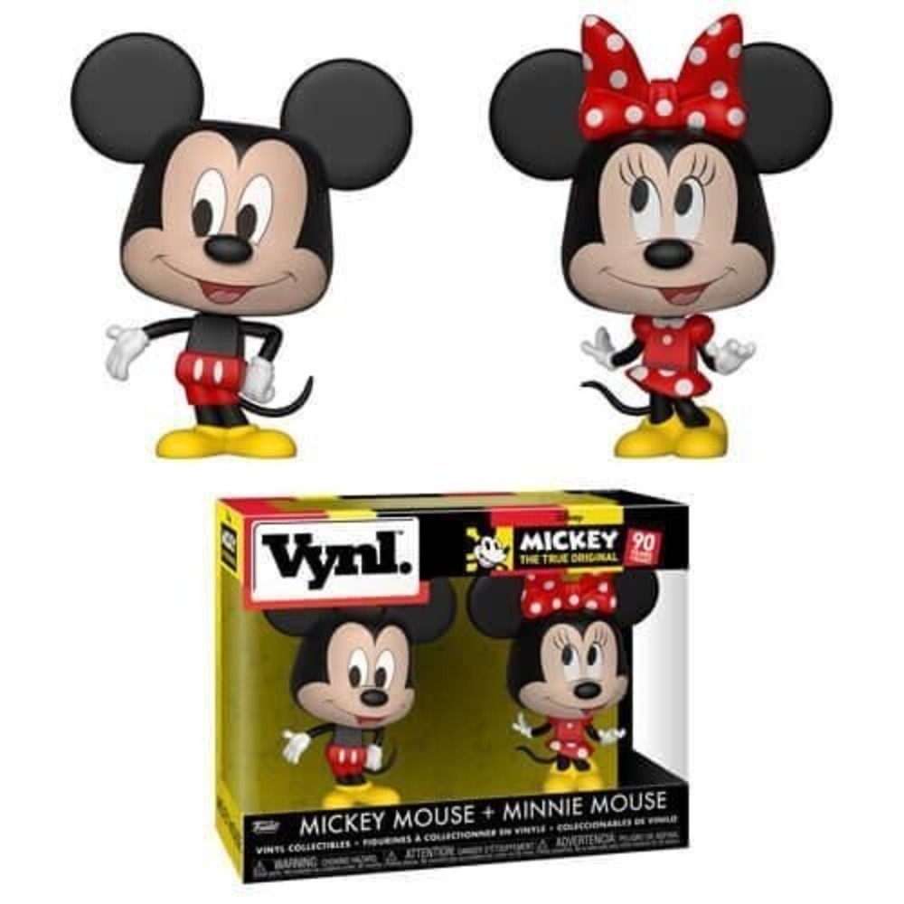 Funko‎ Vynl.: Disney - Mickey Mouse & Minnie Mouse 2-pack New Sealed Box